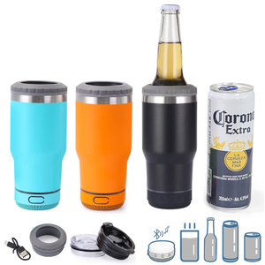 14oz Pembesar Suara Bluetooth Bertebat Can Cooler Borong