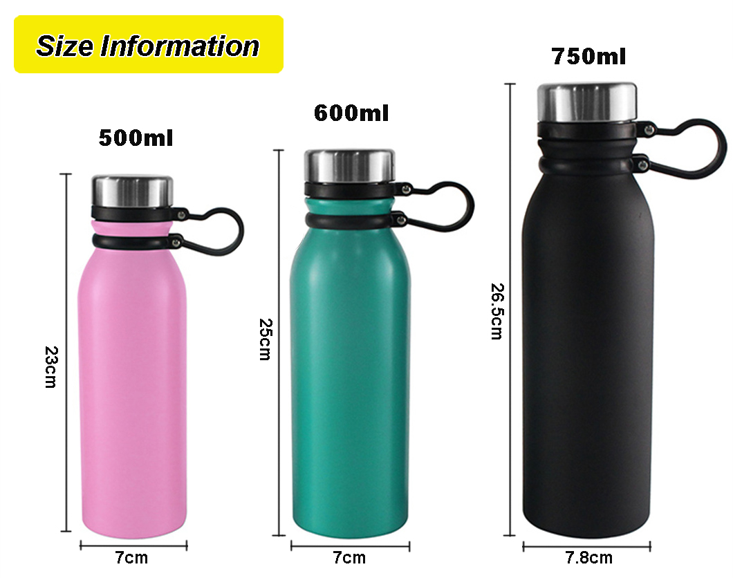 Botol Air Panas Penebat Termal Keluli Stainless yang disesuaikan 