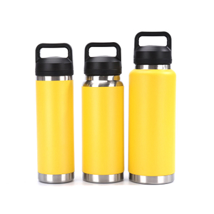 Serbuk pukal bersalut besar botol air perkhemahan bertebat