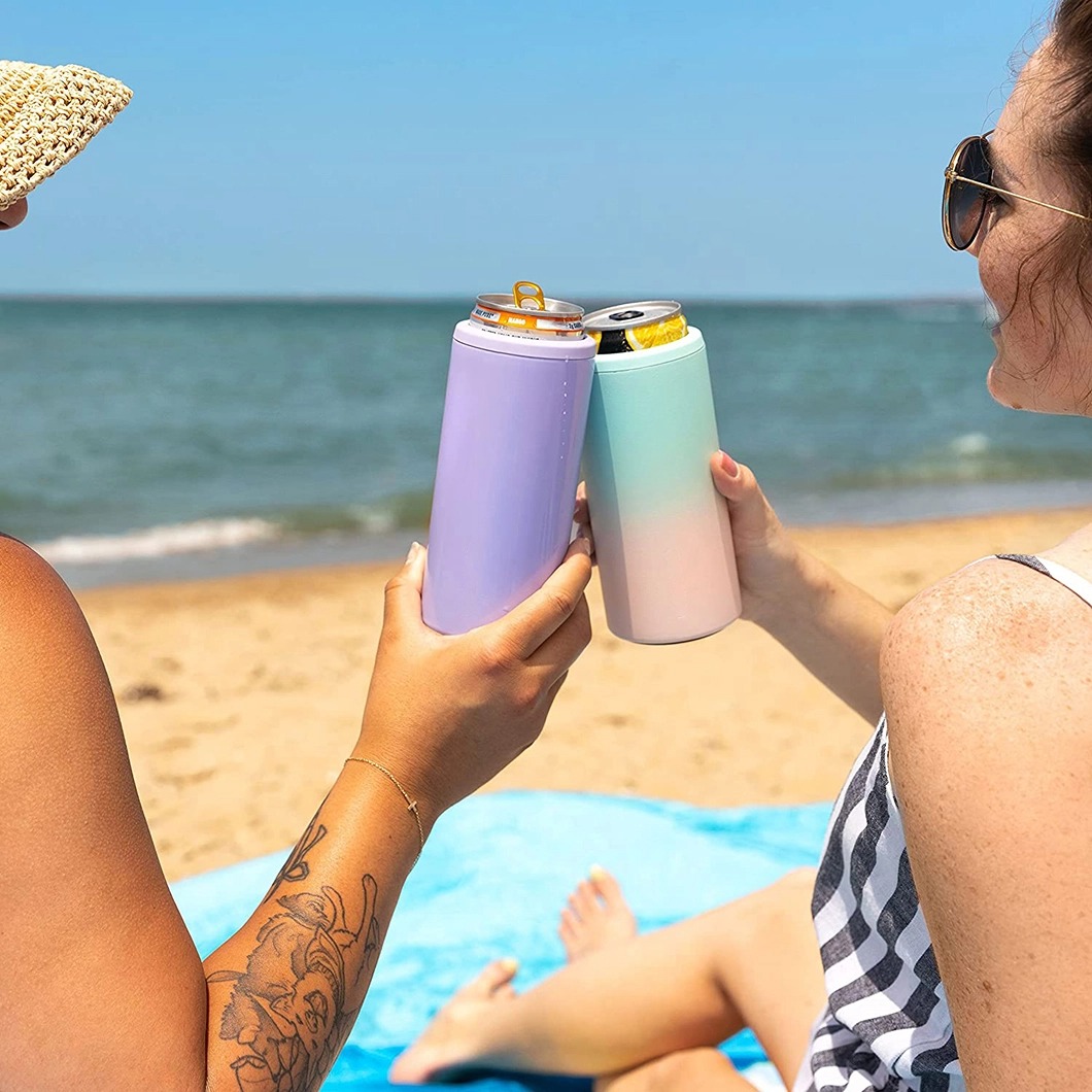 Insulated Can Cooler Terlindung boleh lebih sejuk