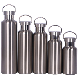 Botol Air Mulut Bertindasan Stainless yang boleh diguna semula 