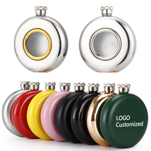 Kotak pinggul keluli tahan karat pukal untuk pengantin lelaki wiski