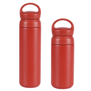 Botol air vakum cawan kopi keluli tahan karat dengan pemegang