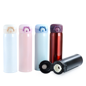 Logo Kustom Botol Perjalanan Thermos Mug Kopi Stainless Steel