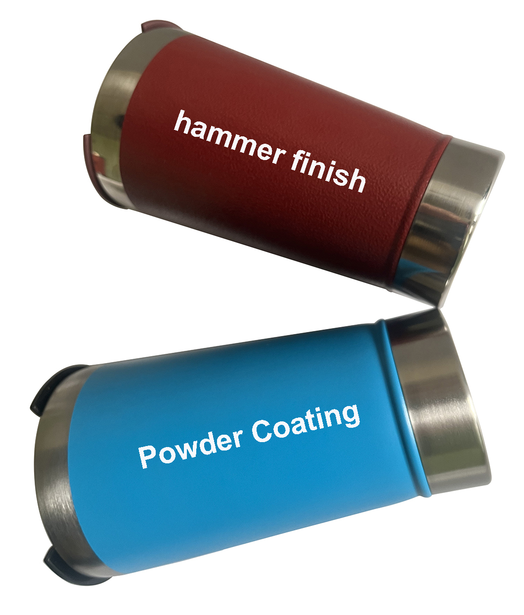 Wholesell Keep Cold Cold Metal Beer Mugs dengan Pembuka