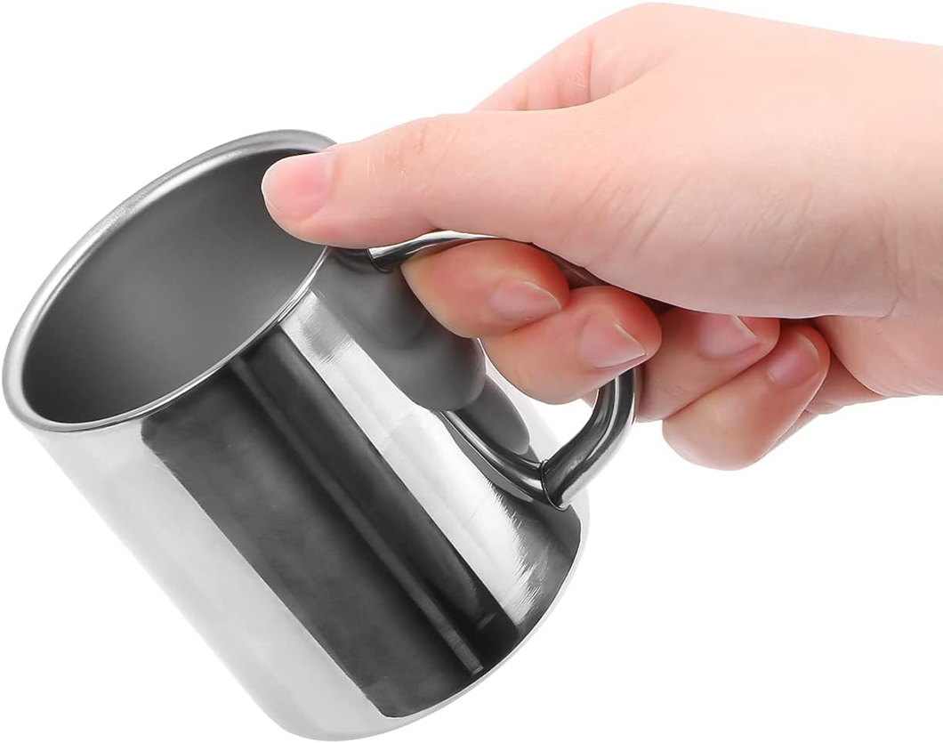 Wholesell Cawan kopi keluli tahan karat murah untuk promosi 