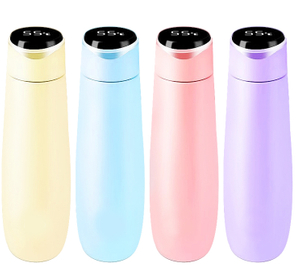 Suhu pintar menunjukkan botol air termal keluli tahan karat