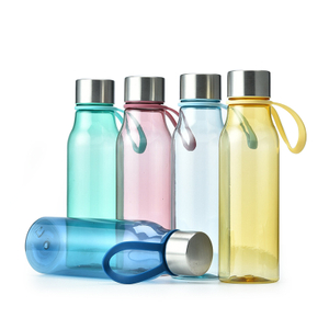 Botol Air Slim 600ml Dengan Carry Loop & Penjenamaan Tersuai